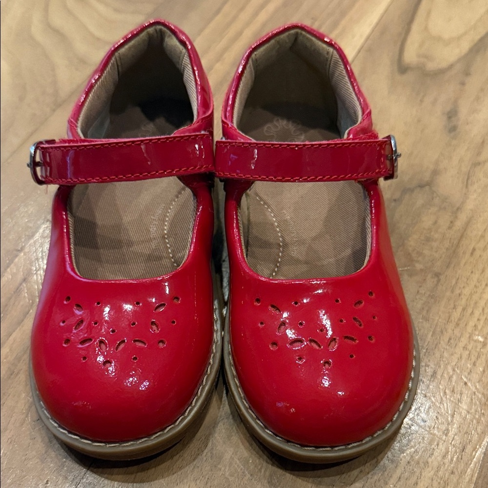 Stride Rite Red Mary Jane Kids Shoes